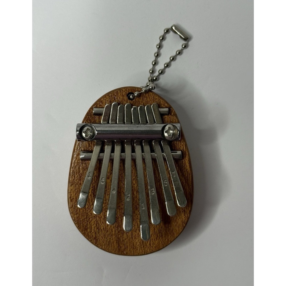 Mini Kalimba Thumb‎ Piano Portable Solid Wood Finger Instrument Music All Ages